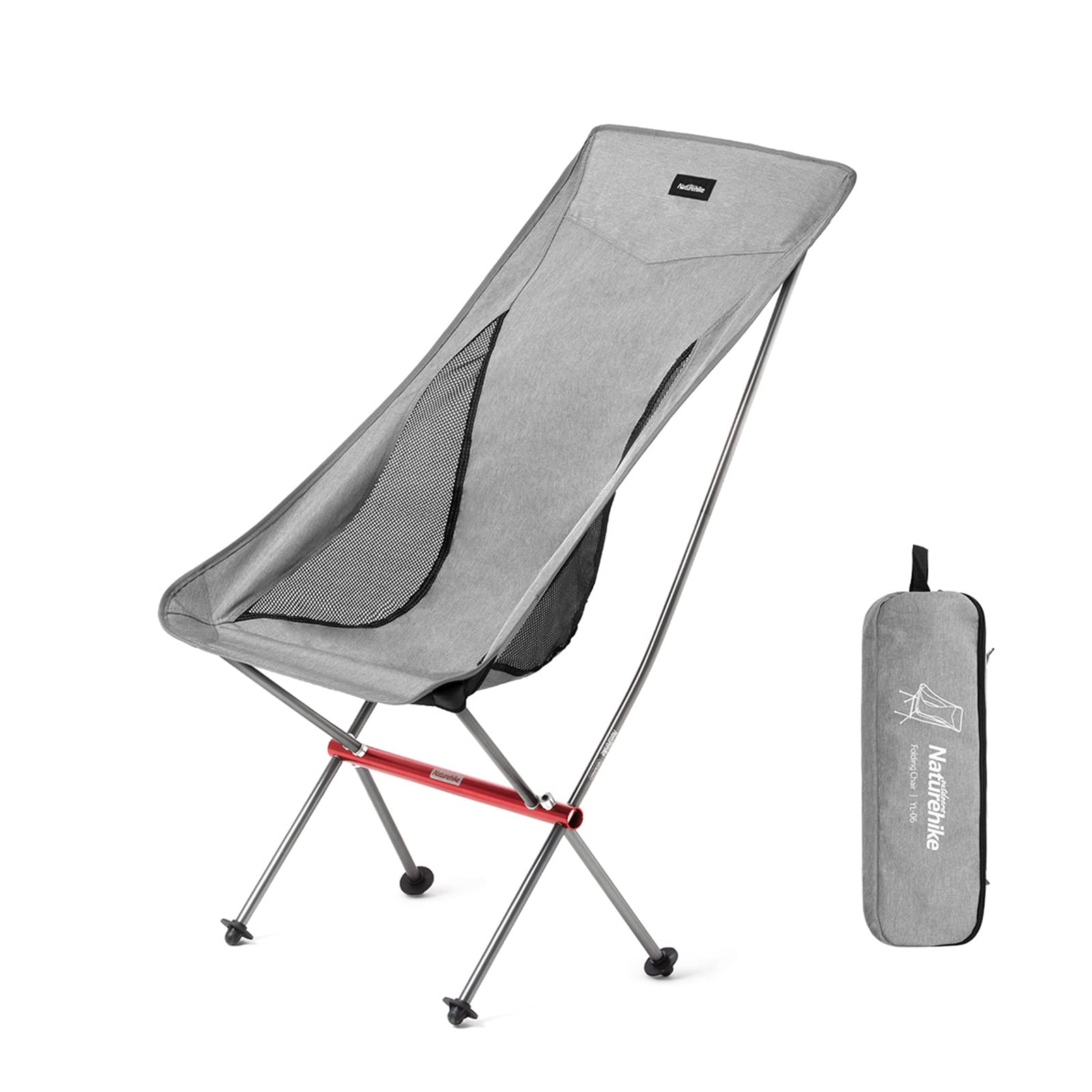Naturehike Sedia Pieghevole Ultraleggera (Grigio L)