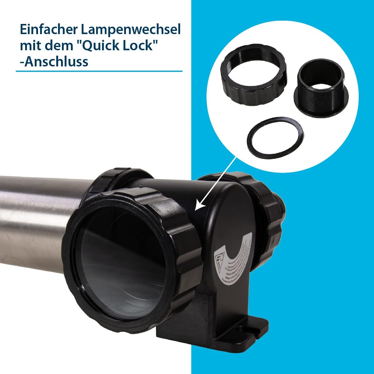 AquaForte SUV-755 RVS UV-C PL 55W - immagine 4