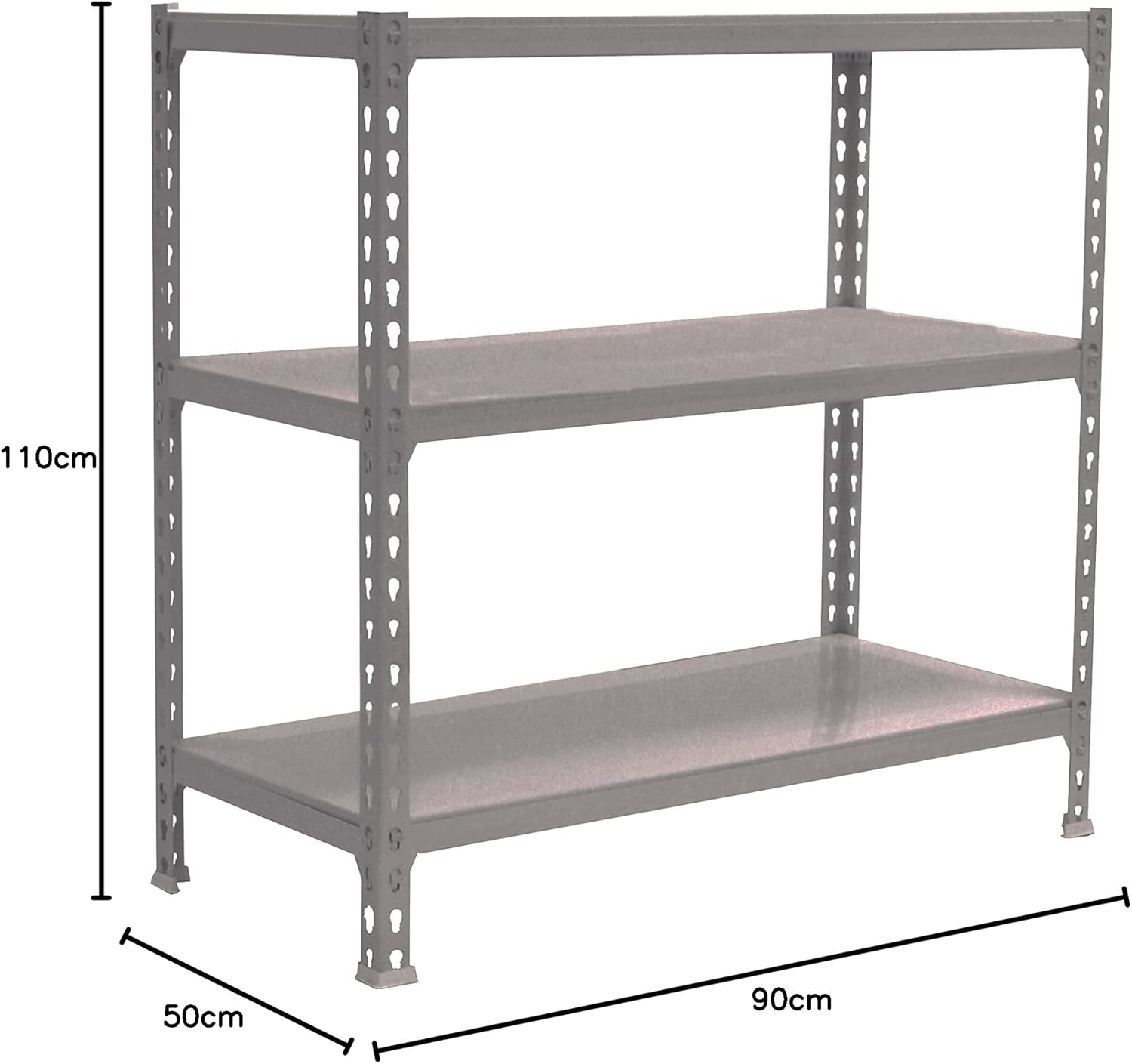 Simon Rack Simonclick - Scaffale 3 Livelli 900x1100x500 mm - immagine 2