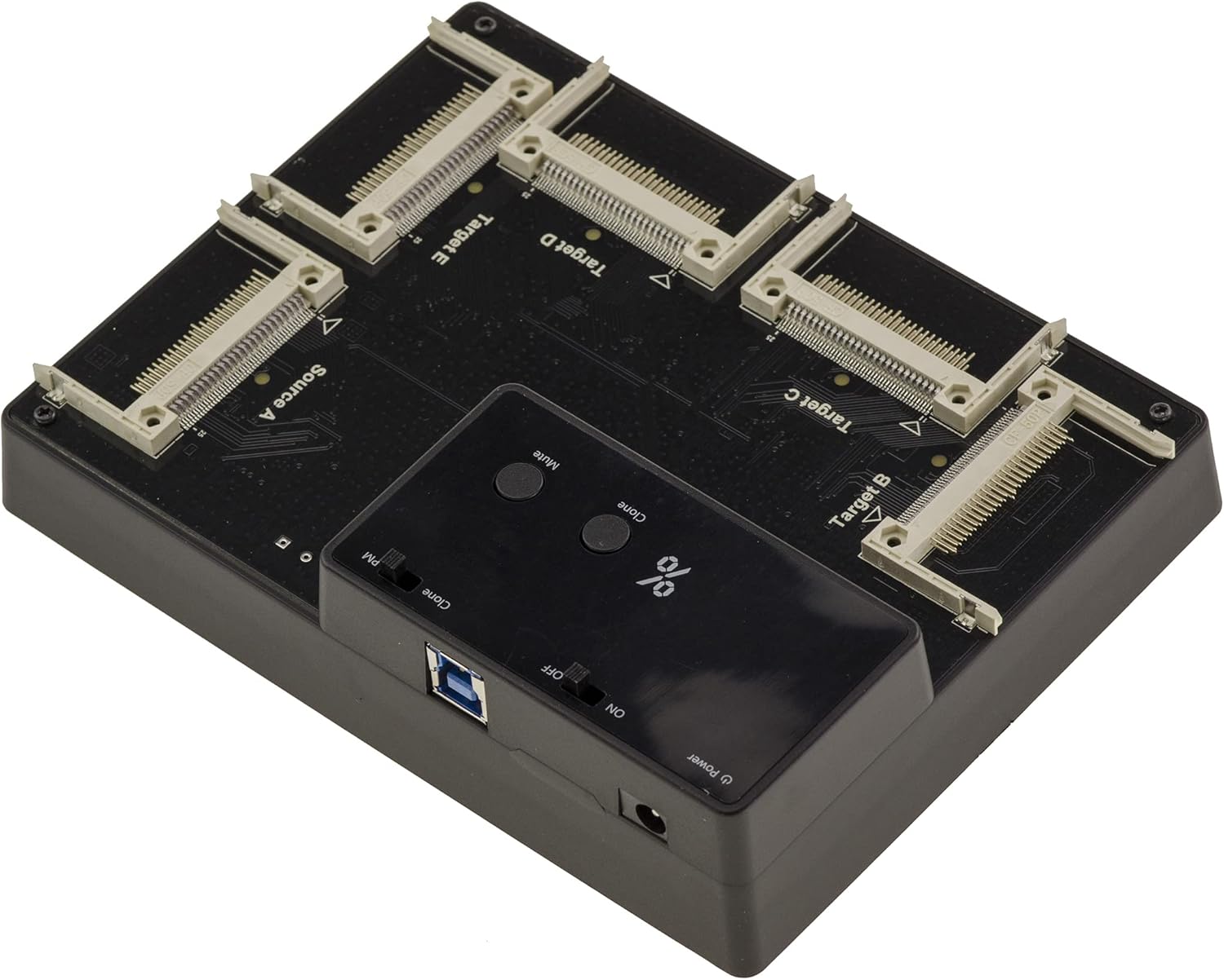 Kalea-informatique Docking Station 5 Schede Compact Flash - immagine 2