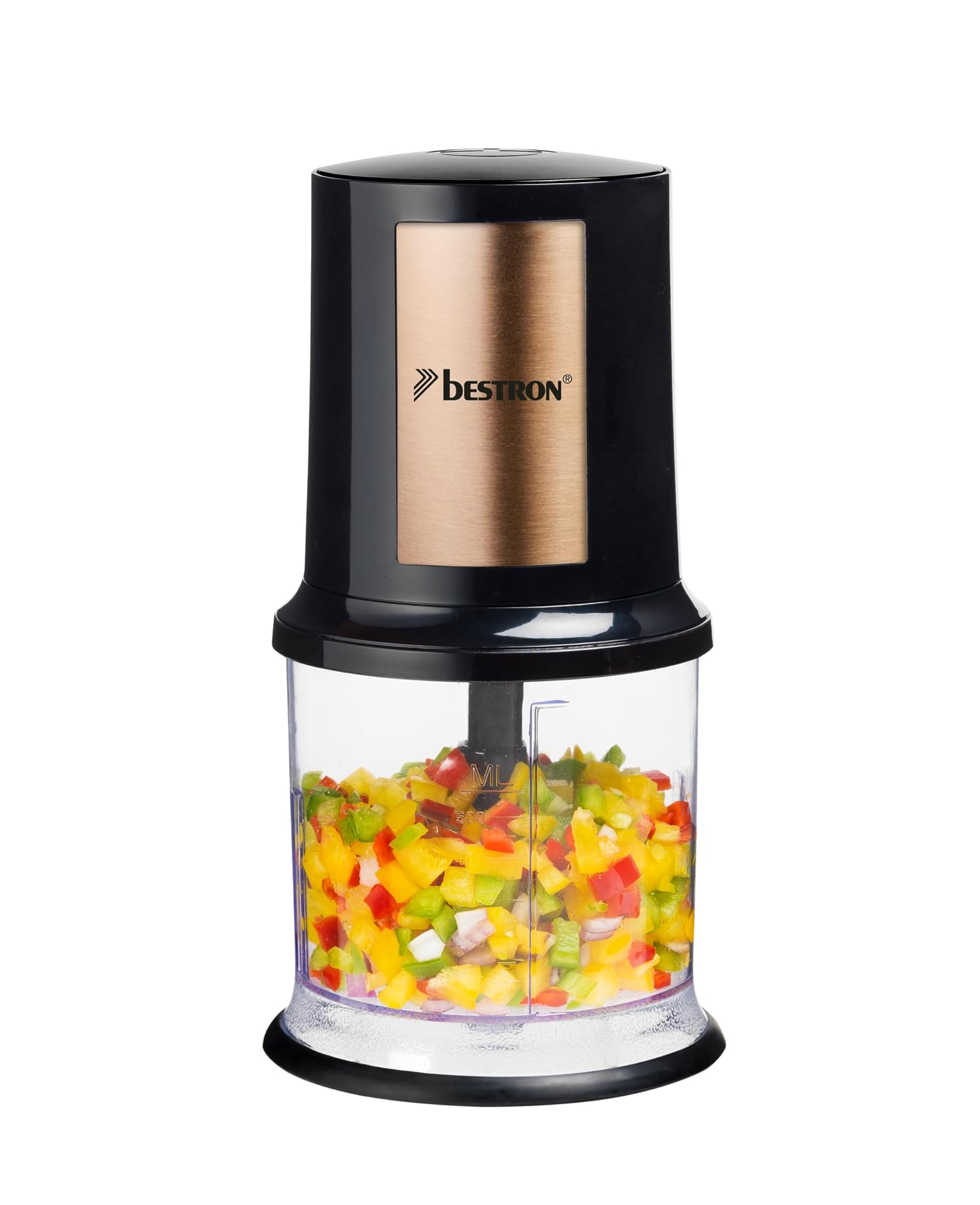 Bestron Tritatutto Elettrico 400W, Rame