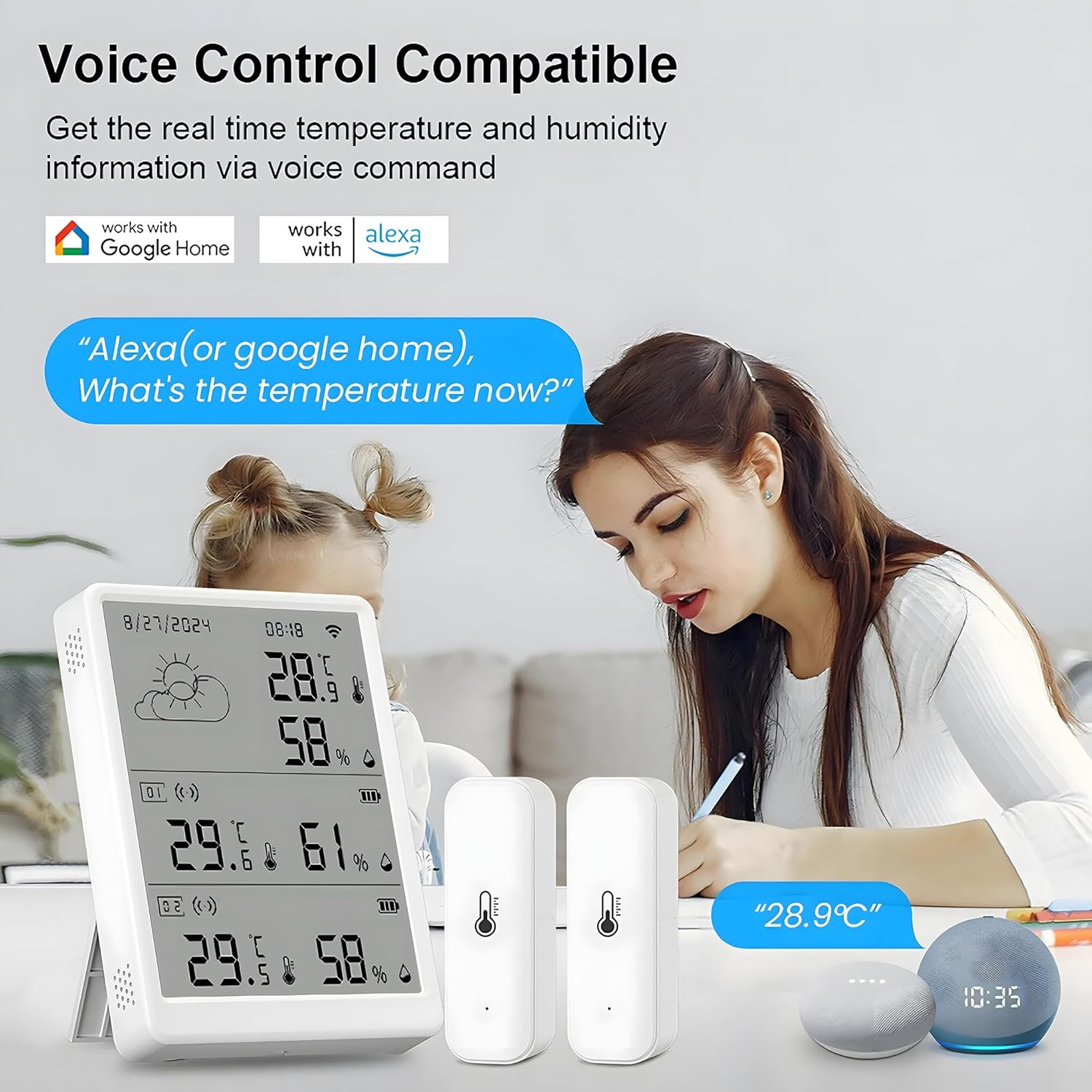 Comboss Sensore Termometro e Umidità con App - immagine 4
