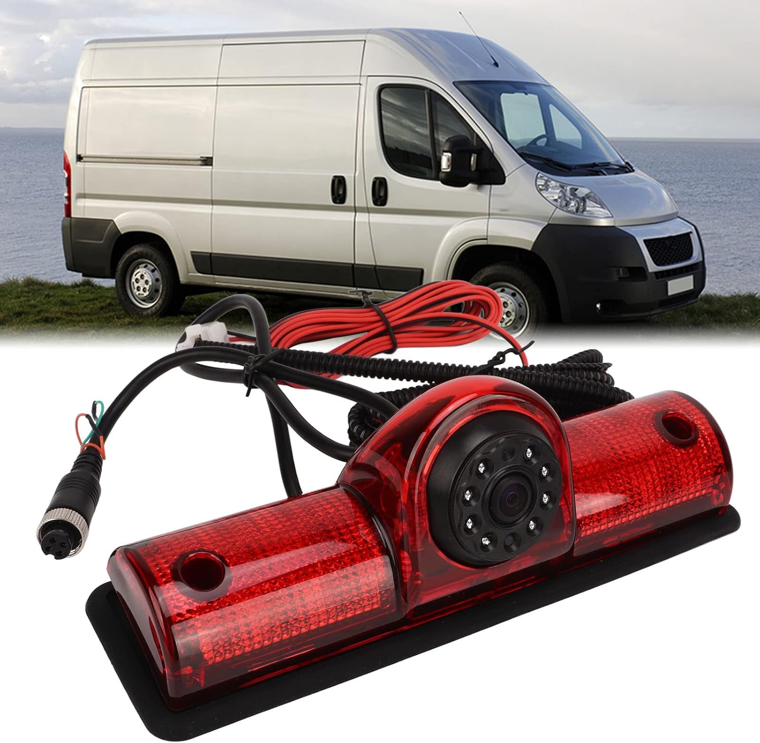 Telecamera con Luce Freno per Auto DC12V - immagine 2