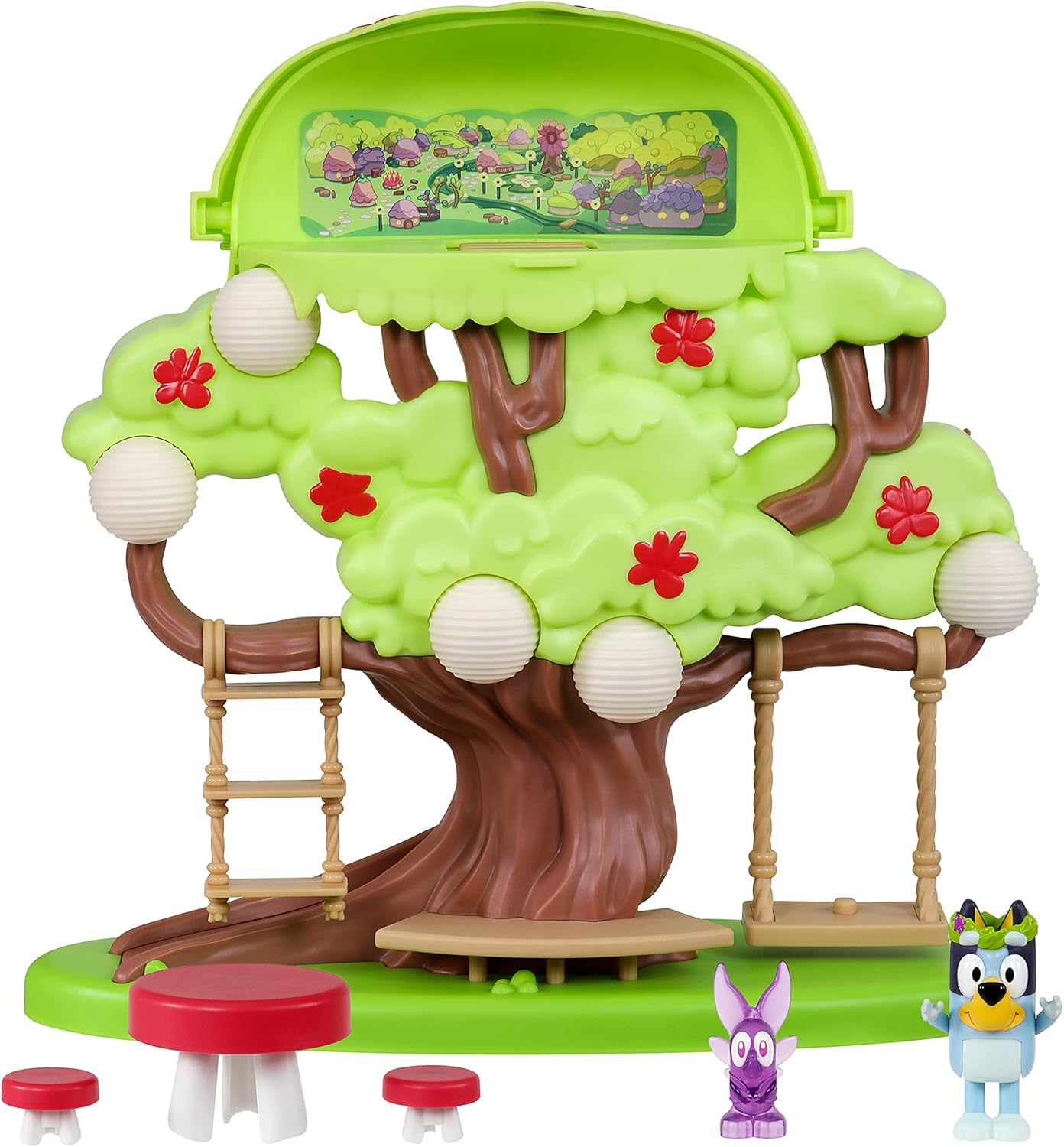 Bluey 17529 Tree Playset, Verde, Medium - immagine 11