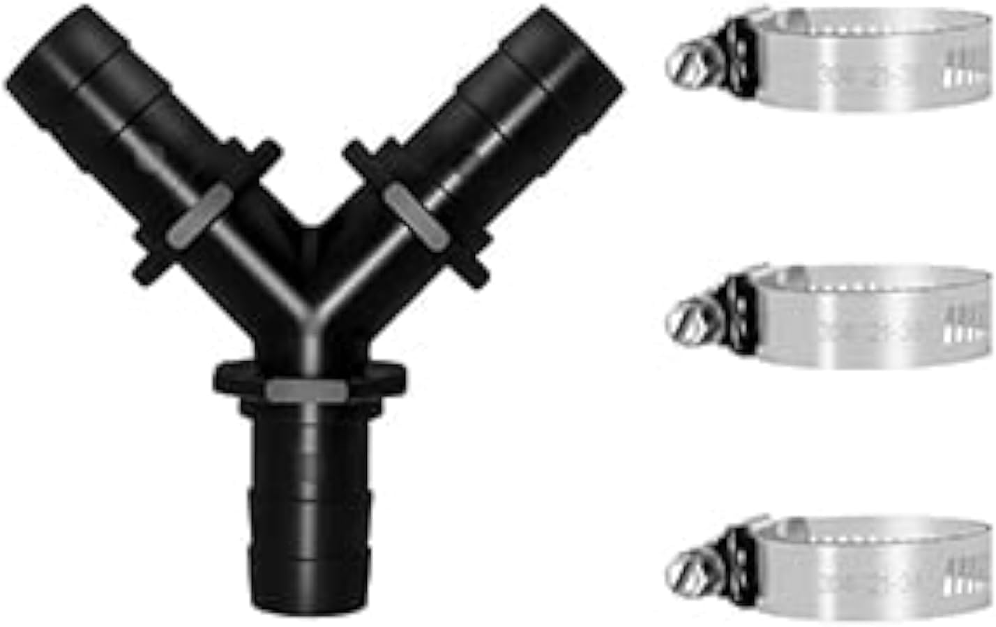 Longrun Pond Hose Adapter 1 Inch Tees Barb Fitting - immagine 1