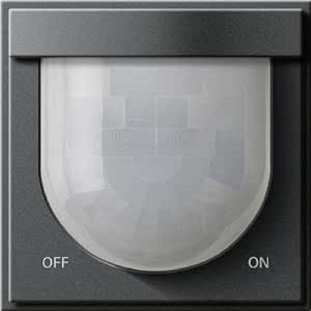 Gira 537567 Bewegungsmelderaufsatz Standard, bis 2,2 m, System 3000, anthrazit