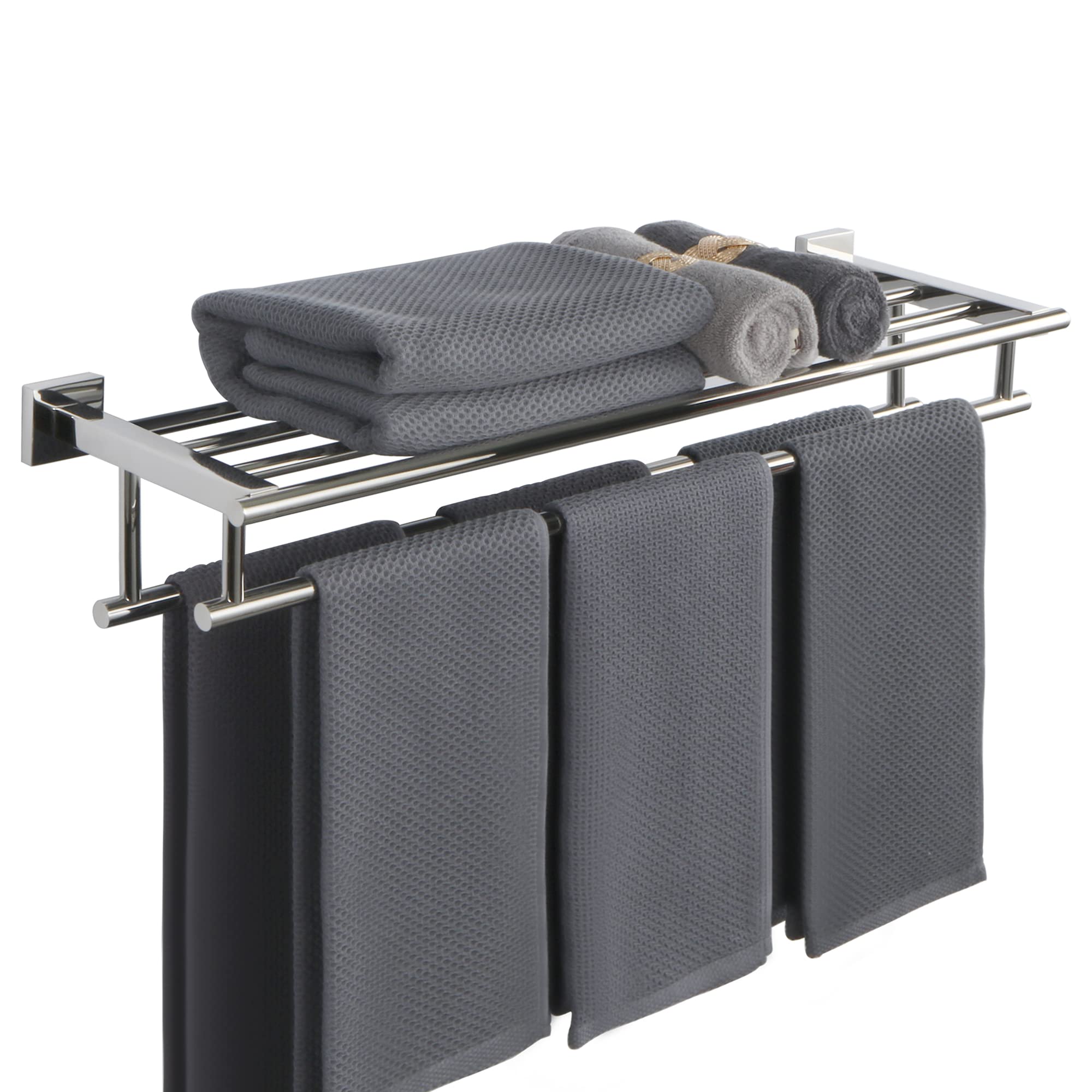 Sayayo Porta Asciugamani Bagno Doppio 70CM