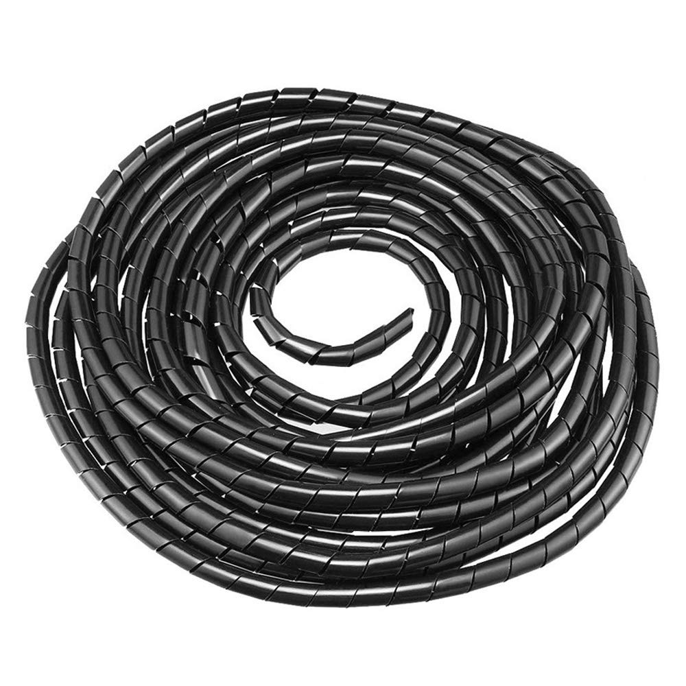 Gtiwung Raccoglicavi Spiralato 7,5m, Nero