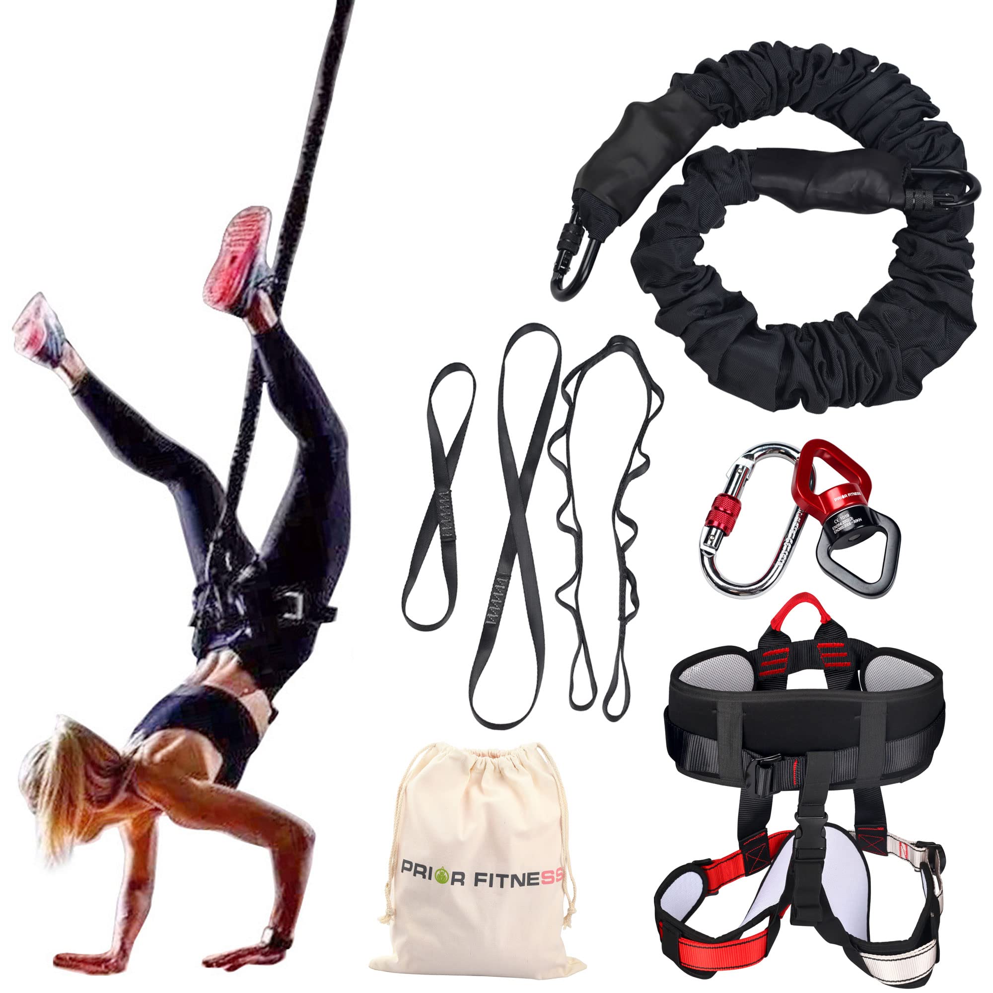 Prior Fitness - Set Attrezzi Bungee Heavy per Fitness