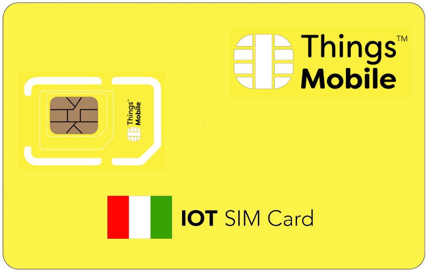 SIM Card IoT ITALIA Things Mobile con copertura globale e rete multi ...