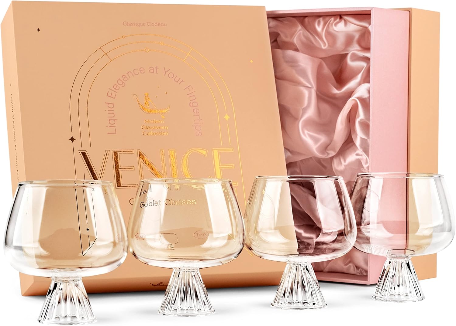 Glassique Cadeau Venice Calici da Cocktail, Set 4 - immagine 1