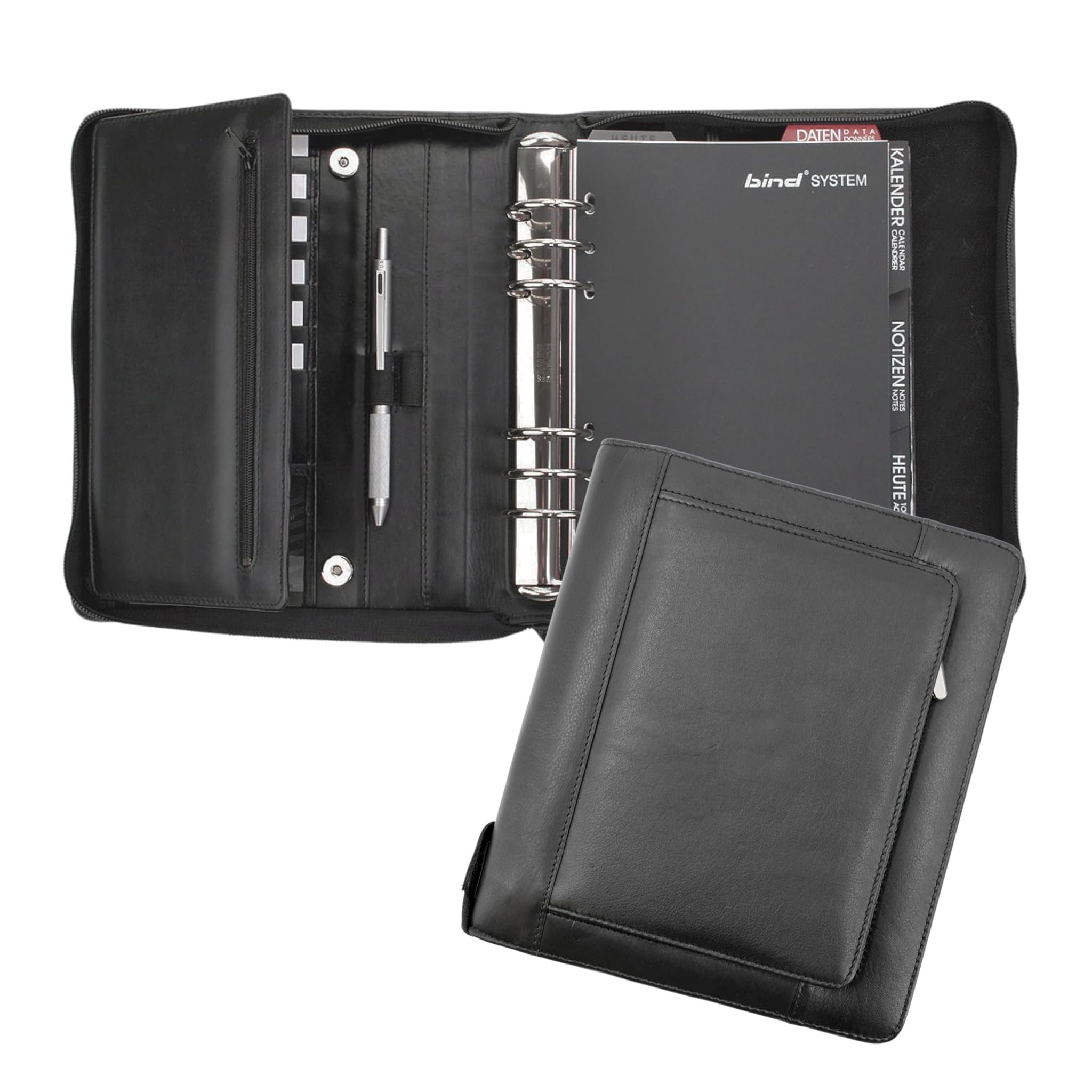 1W Bind Calendario A5 Sistema Cuoio Planner 2009 = 2S