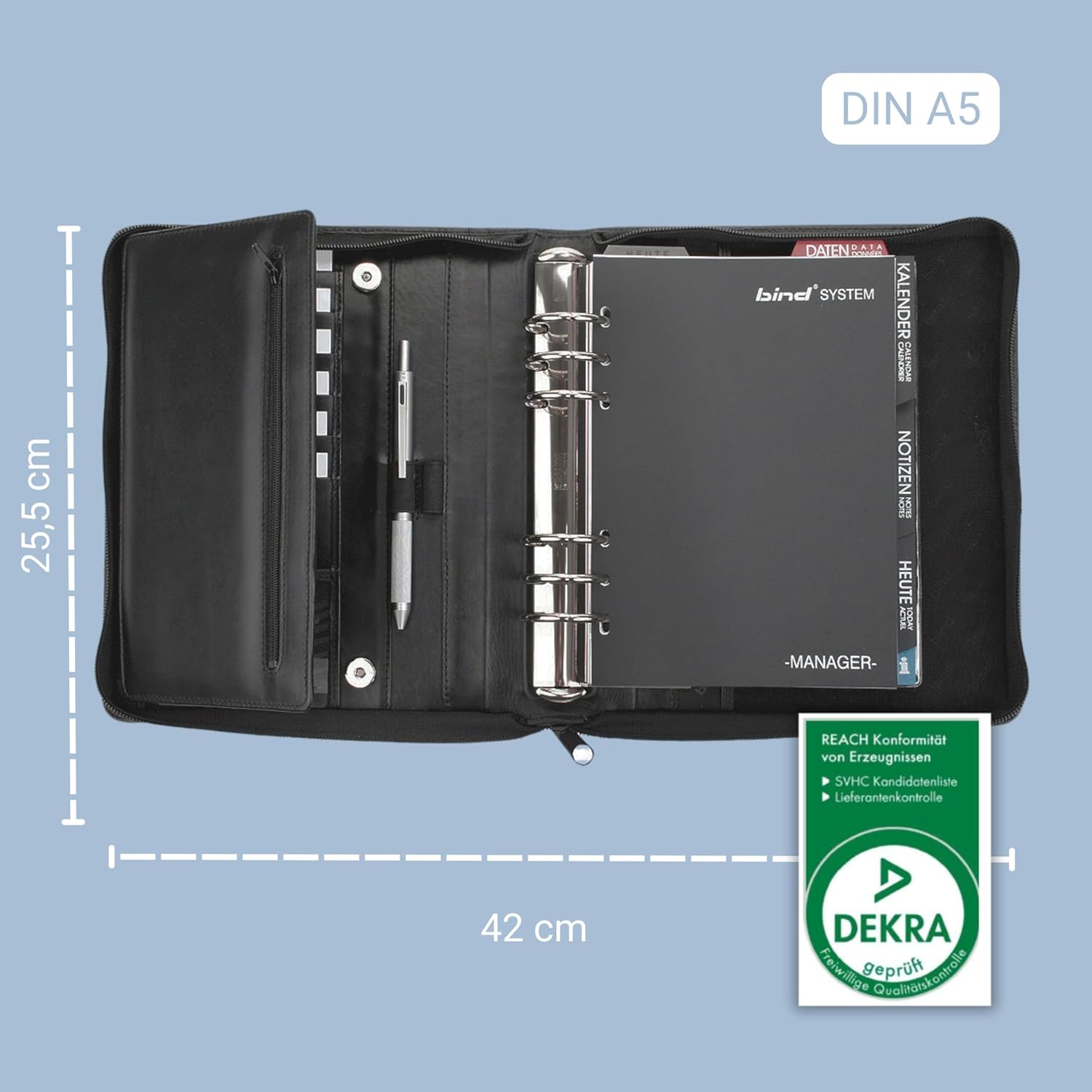 1W Bind Calendario A5 Sistema Cuoio Planner 2009 = 2S - immagine 6