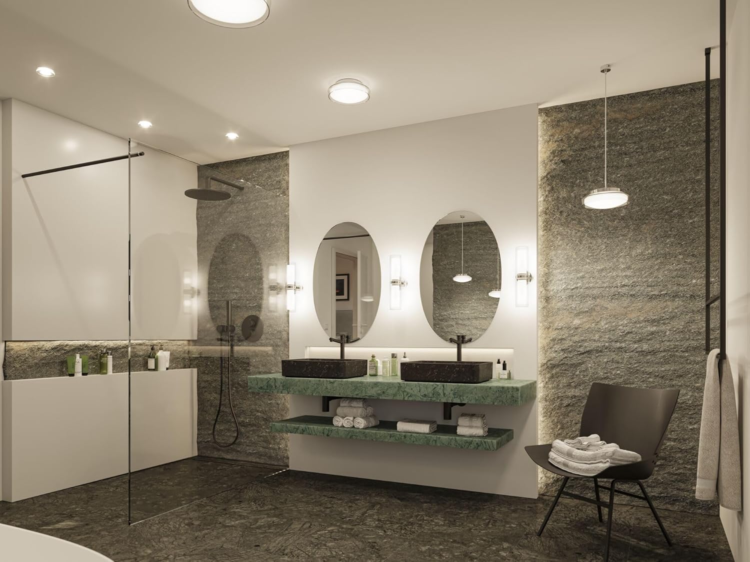 Paulmann 71077 Applique Selection Bathroom Luena Cromo - immagine 10