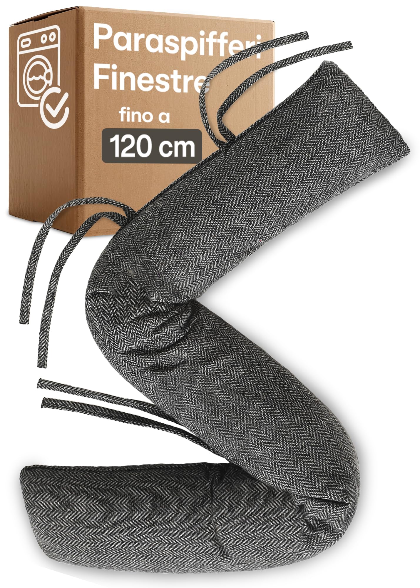 Paraspifferi Isolante per Porte e Finestre fino a 120 cm