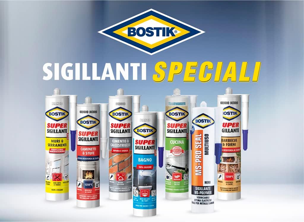 Bostik Super Sigillante Caminetti & Stufe 530gr - immagine 3