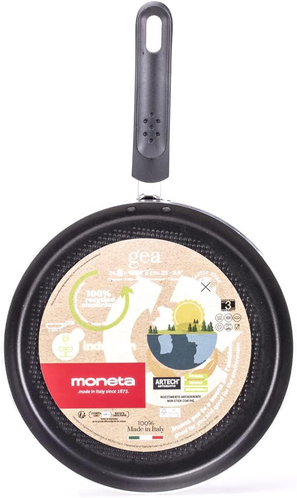 Moneta Gea Crepiera Ø 25 cm, Alluminio Riciclato - immagine 2