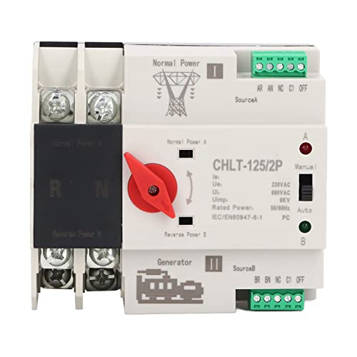 Marhynchus Interruttore Trasferimento Automatico 2P AC230V 100A