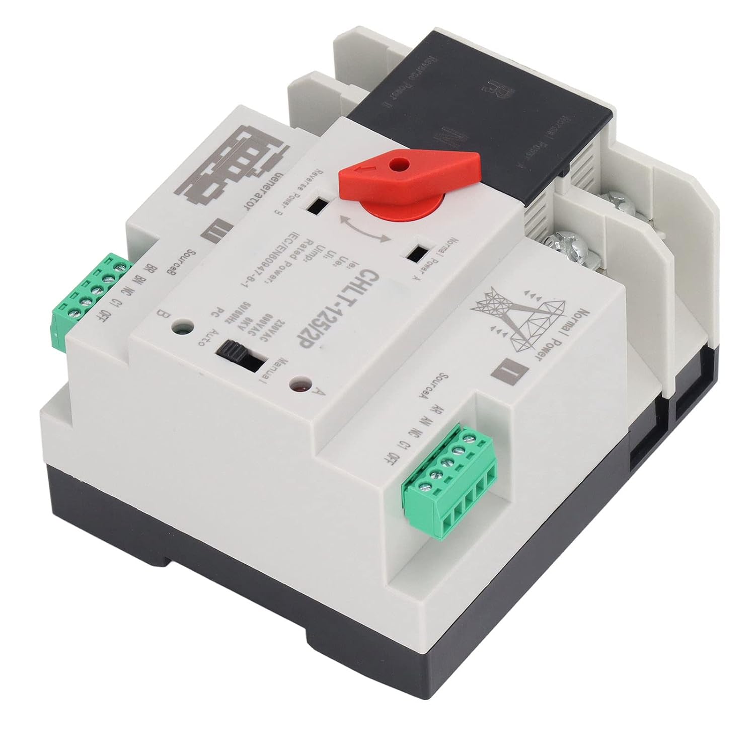 Marhynchus Interruttore Trasferimento Automatico 2P AC230V 100A - immagine 8