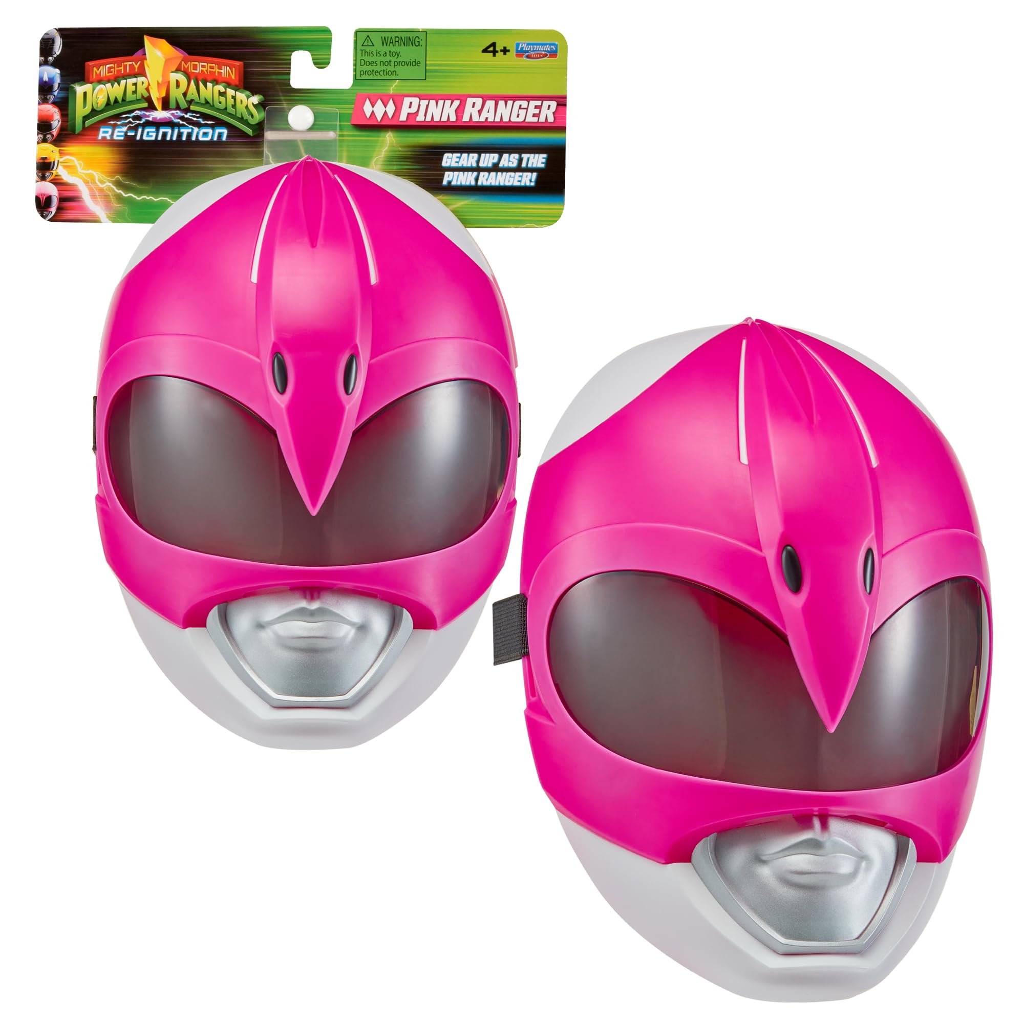 Winx Power Ranger, maschera Ranger, travestimento, Ranger Rose - Kim ...