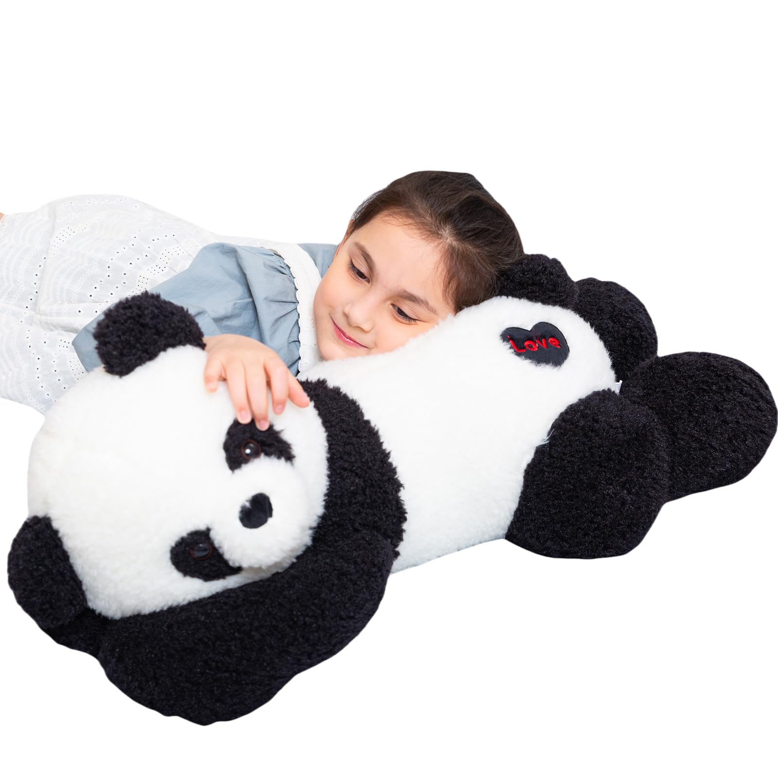 Aiuidun Orso Panda Gigante Peluche 80cm