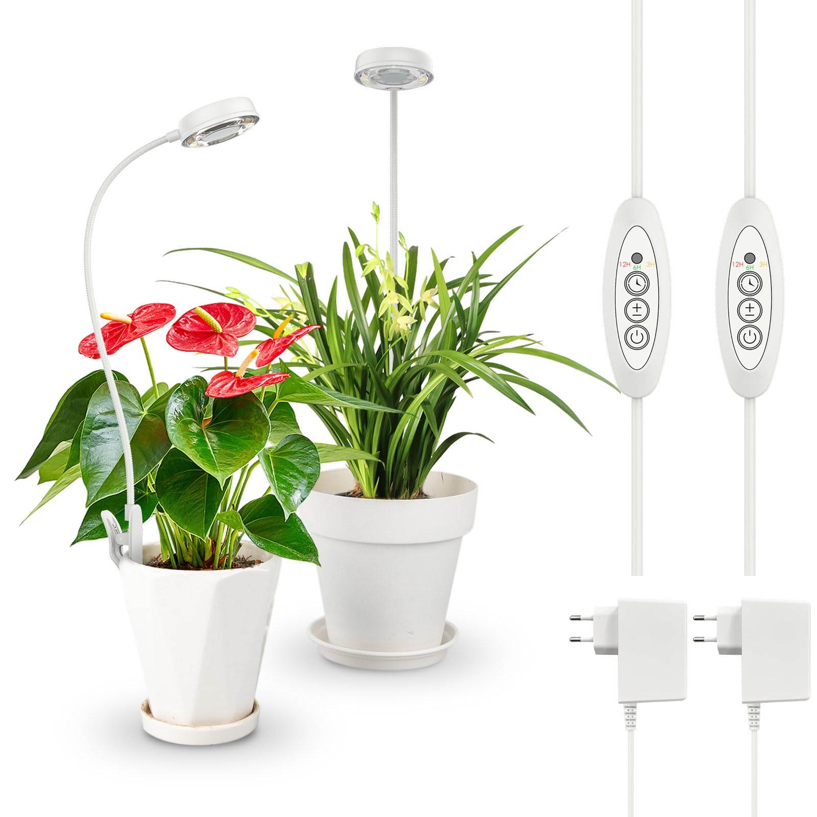 SANSI Lampada LED per Coltivazione da Interno 10W (2 pz)