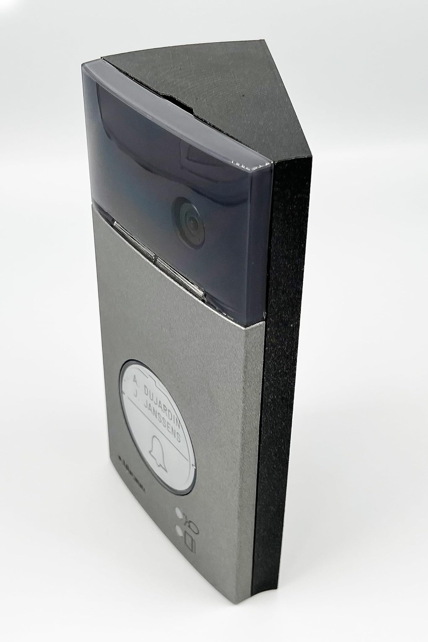 Custodia ad angolo 30° nera alla moda compatibile con BTicino Linea 3000