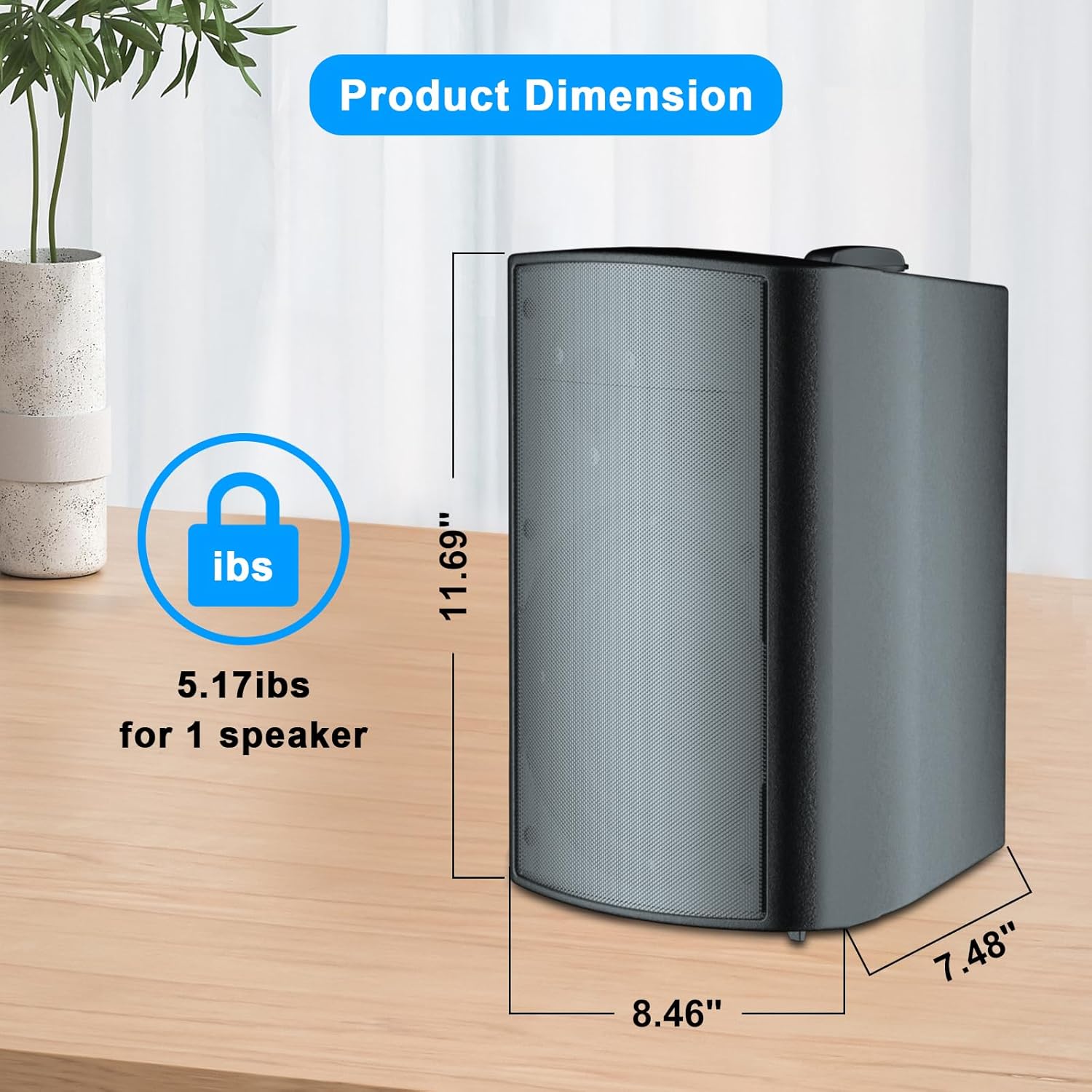 Studiofinix Altoparlanti Outdoor Wall Mount Bluetooth - immagine 5