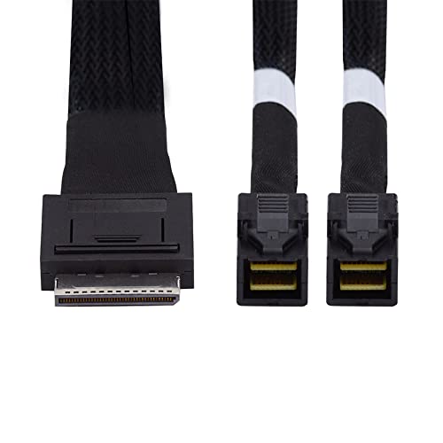 Nfhk Cavo OCuLink PCIe SFF-8611 8X a Doppio SFF-8643 HD
