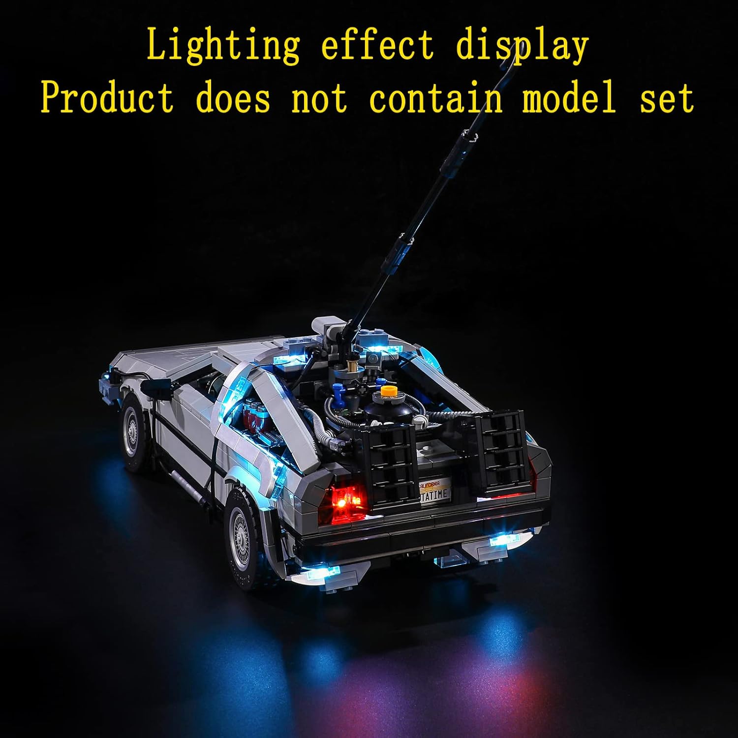 Geament Set Luci LED Compatibile con Lego Back to The Future - immagine 5