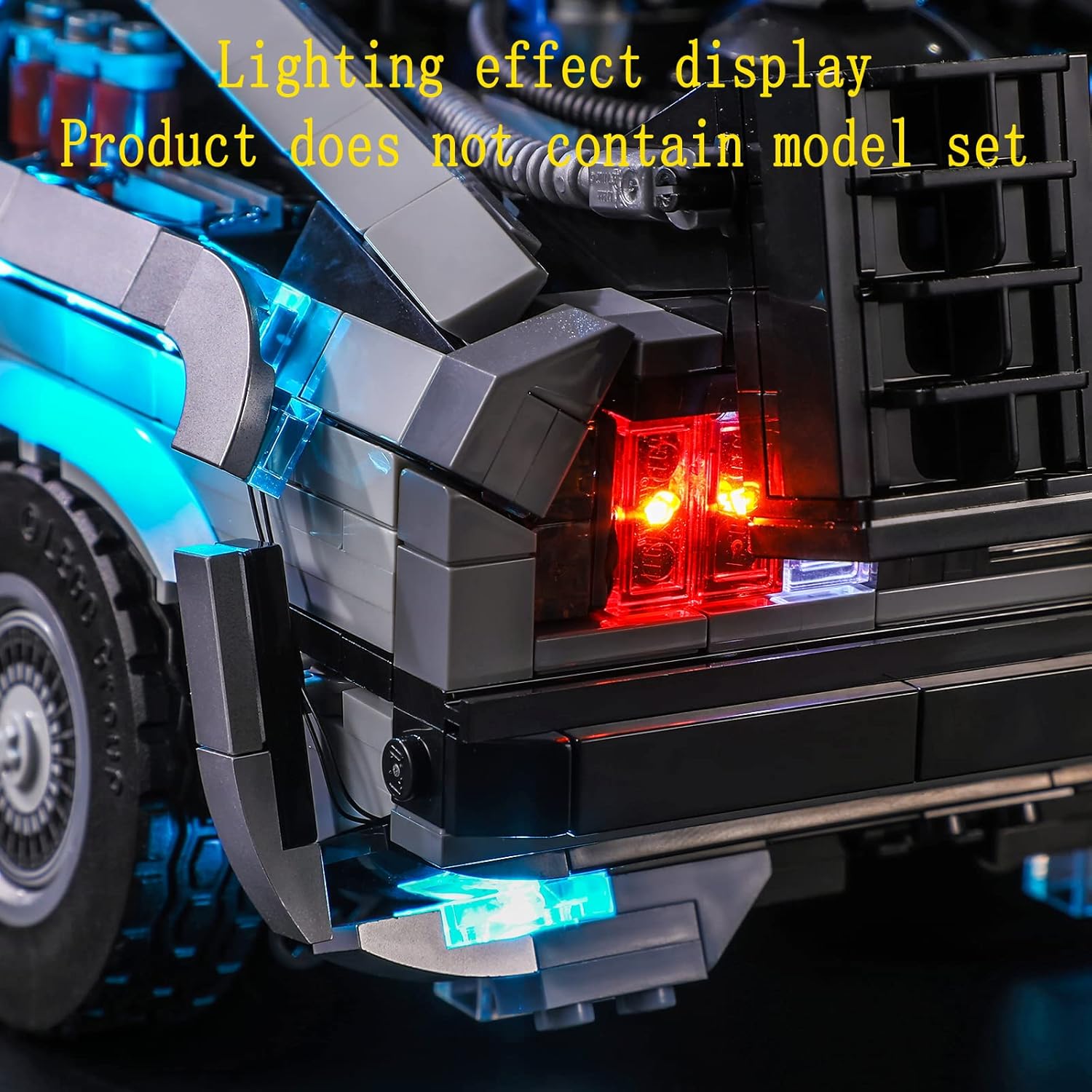 Geament Set Luci LED Compatibile con Lego Back to The Future - immagine 6