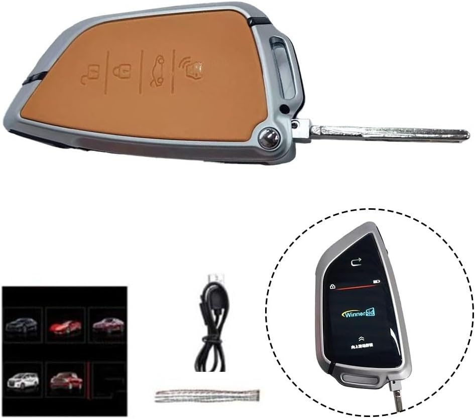 Chiave Smart Auto con Schermo LCD Keyless Entry - immagine 3