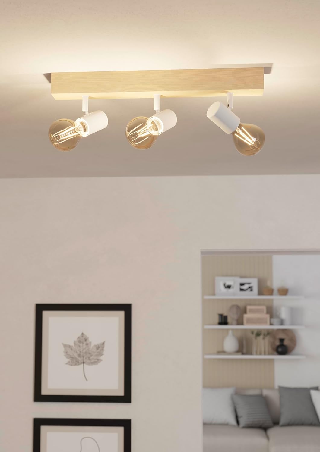 Eglo Townshend 3 - Lampada da soffitto Vintage E27 - immagine 2