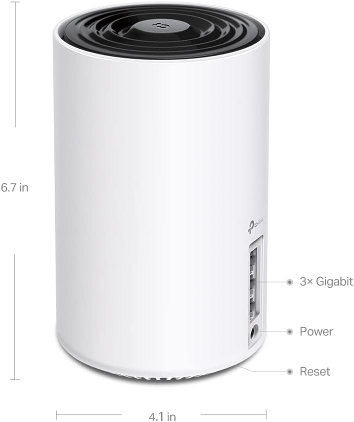 Tp-link Deco XE75 Mesh Router AXE5400 Wi-Fi 6E Tri-Band - immagine 3