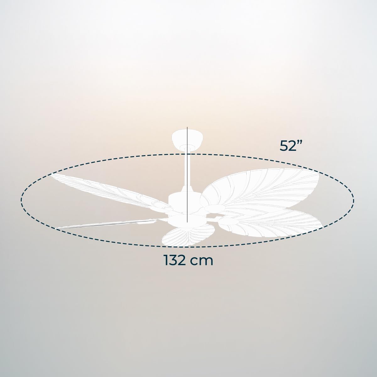 Cecotec EnergySilence Aero 5200 Palm - Ventilatore Soffitto - immagine 3