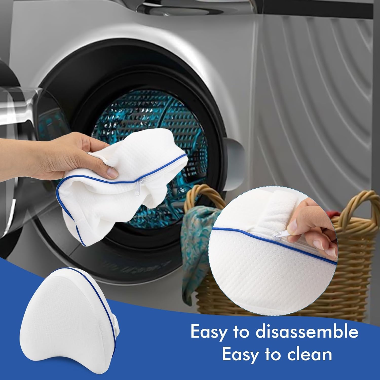 Cuscino per Ginocchia Ortopedico in Memory Foam - immagine 6