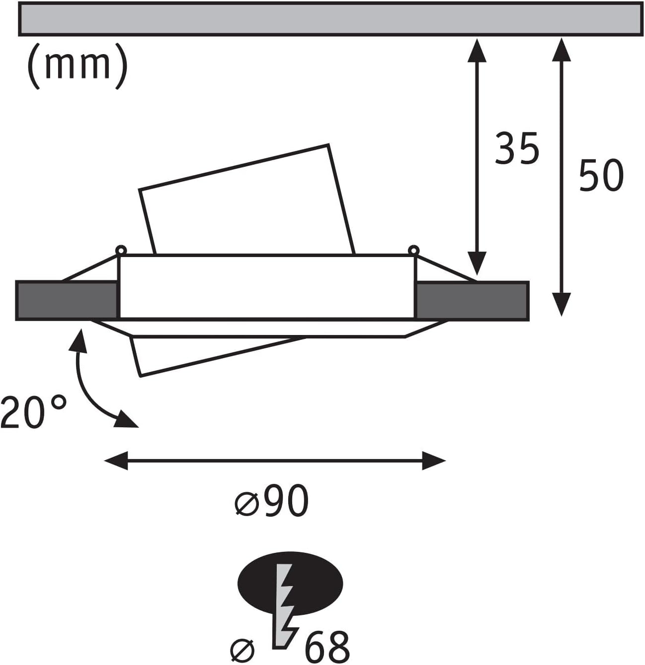 Paulmann 92463 Lampada LED da Incasso Base Smart Home Zigbee - immagine 7