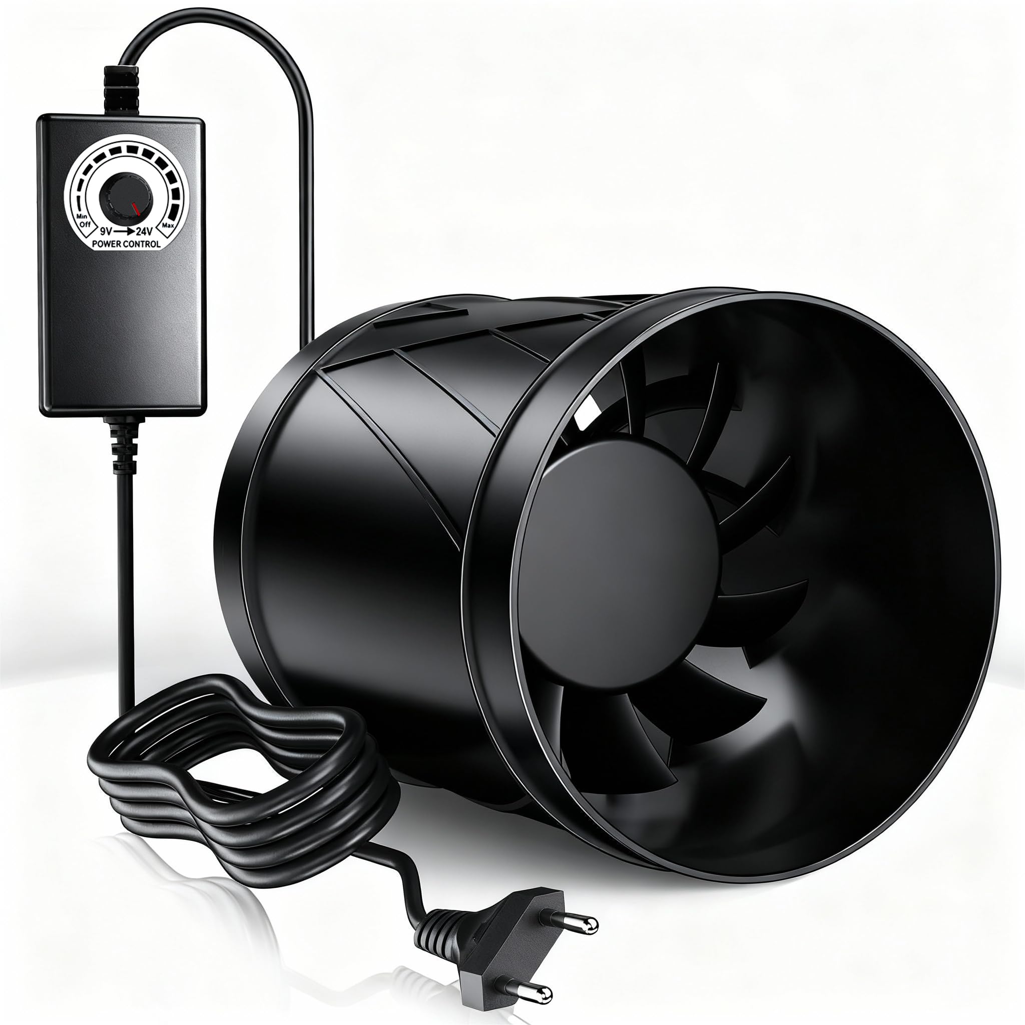 Ventola Aspirazione 150mm Silenzioso 587 m³/h