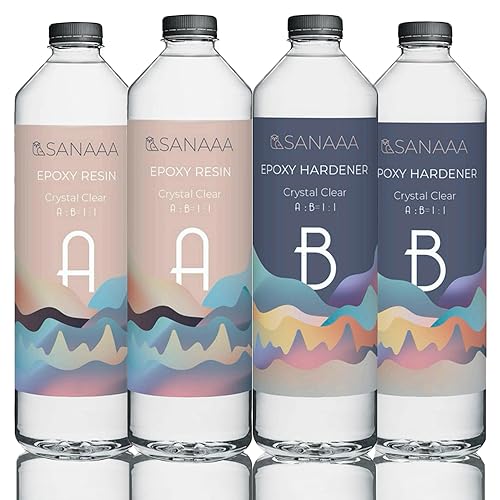 Sanaaa Resina Epossidica Dura Trasparente 4.2kg