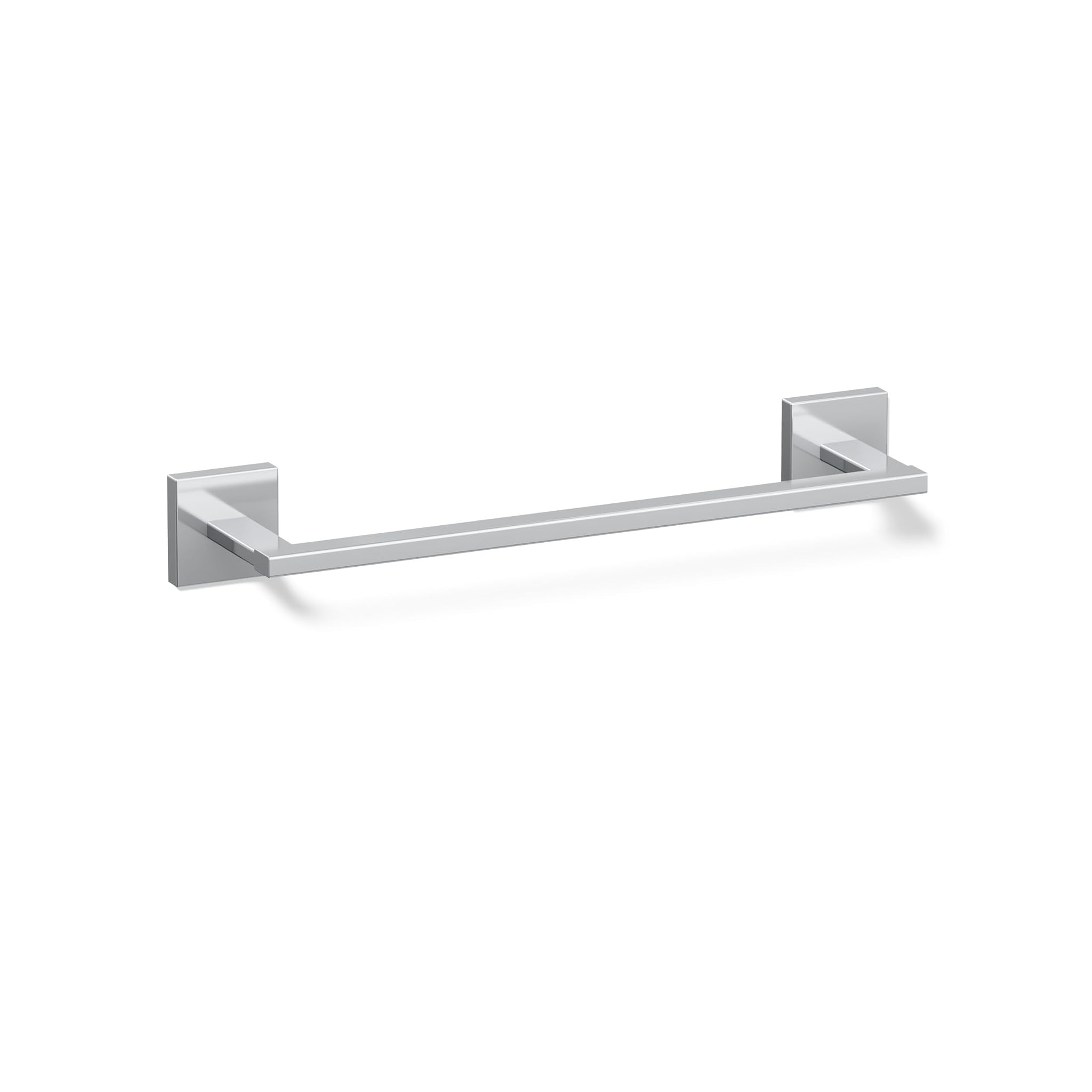 Kohler K-23286-CP - Portasciugamani quadrato, cromato lucido