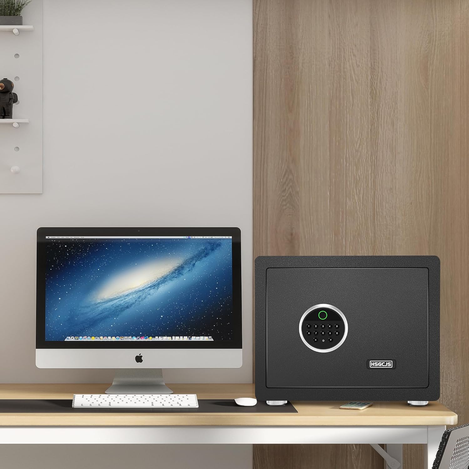 Hsgcjs Cassaforte Biometrica con Tastiera Digitale - immagine 8