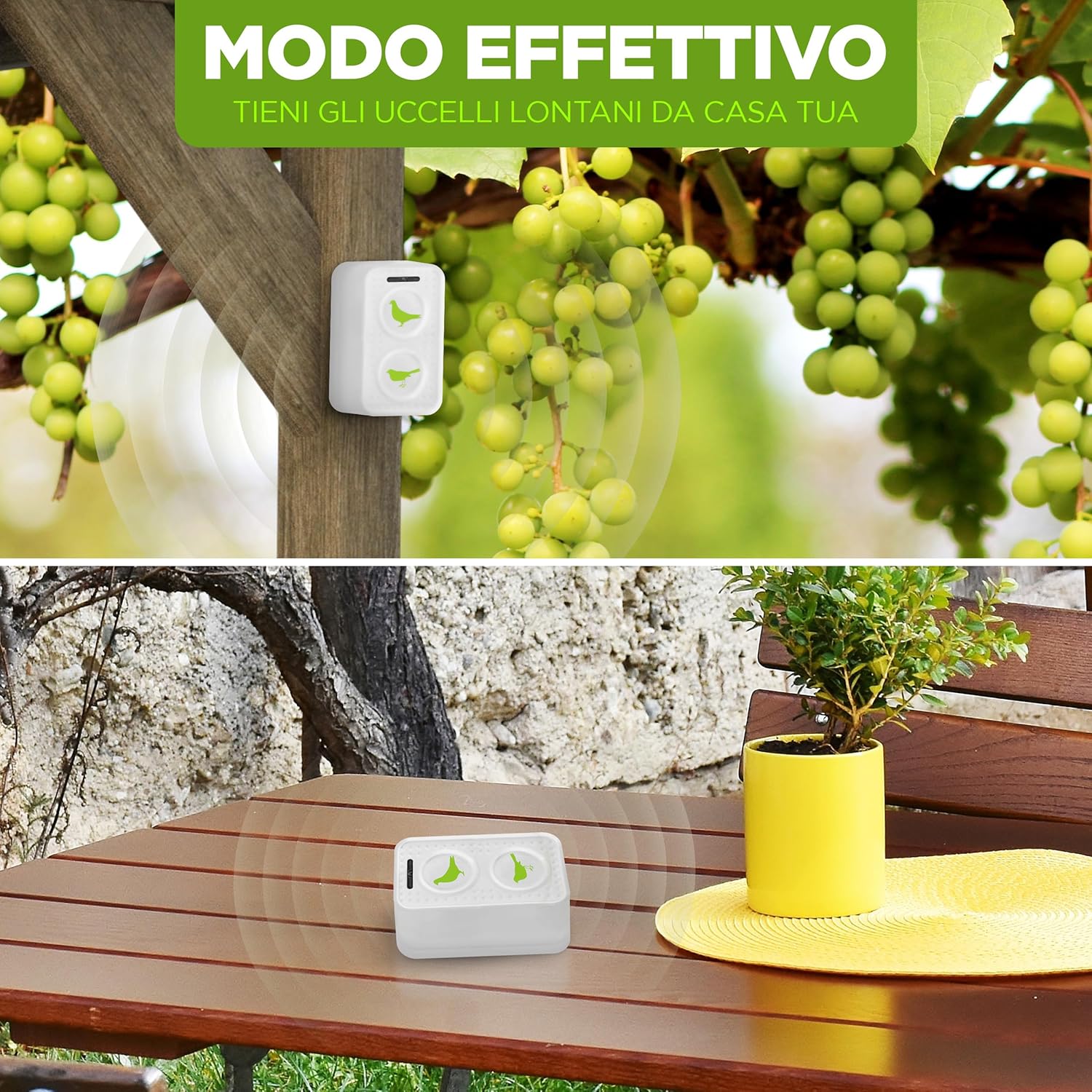 Isotronic Deterrente Piccioni Ultrasuoni (2 pezzi) - immagine 6