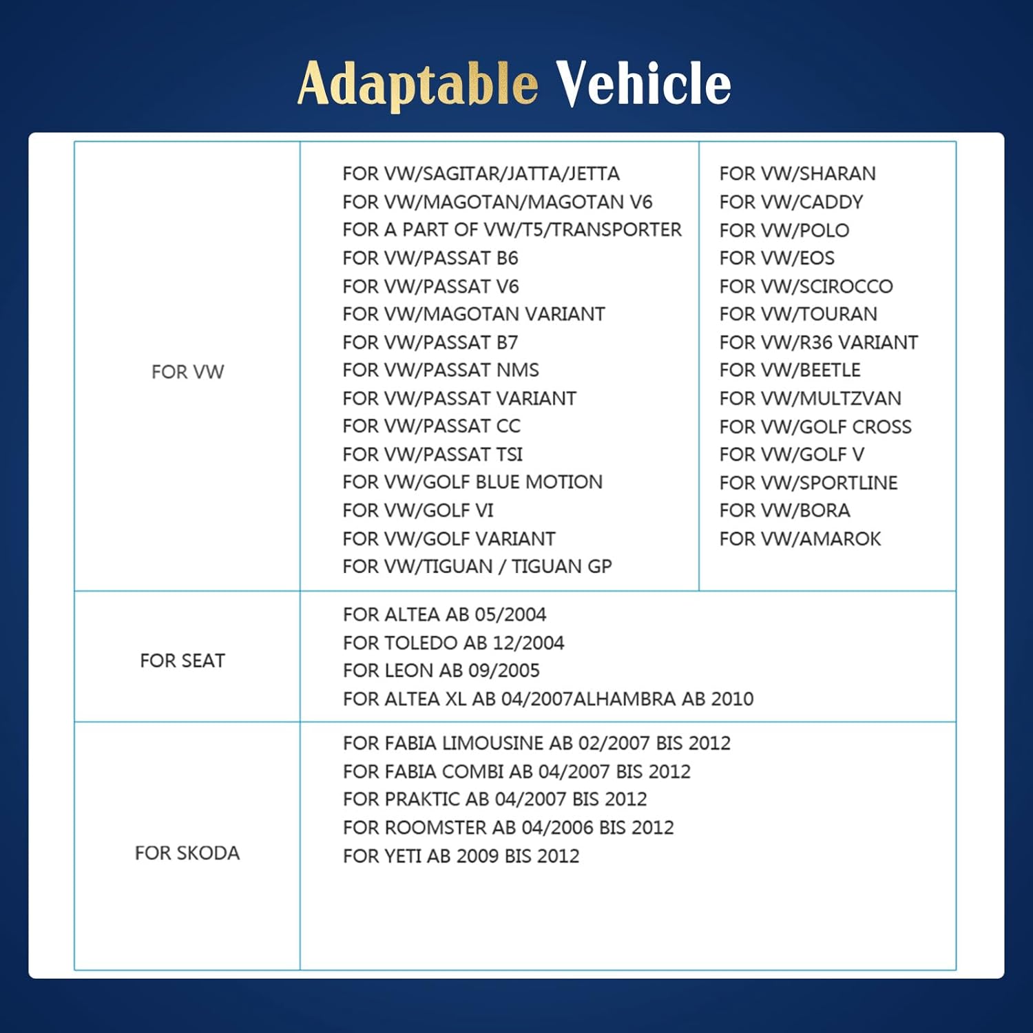 Hikity Autoradio Android 8 Pollici per VW Golf 5 6 - immagine 2