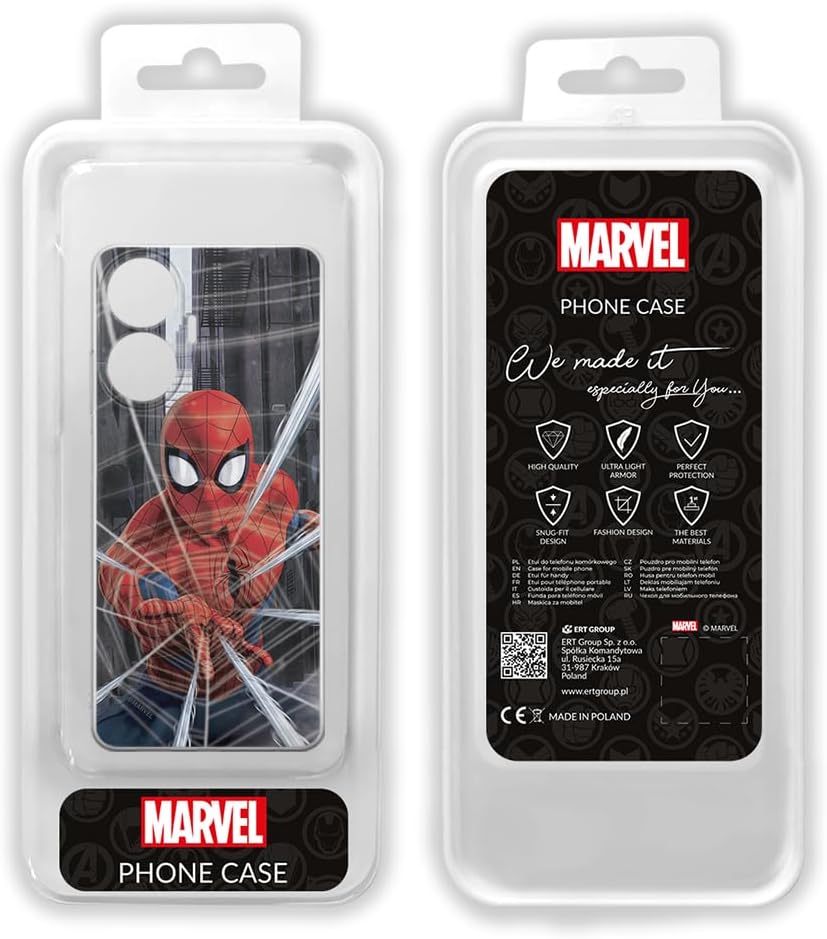 Ert Group Custodia per Realme C55 Marvel Spider Man 008 - immagine 2