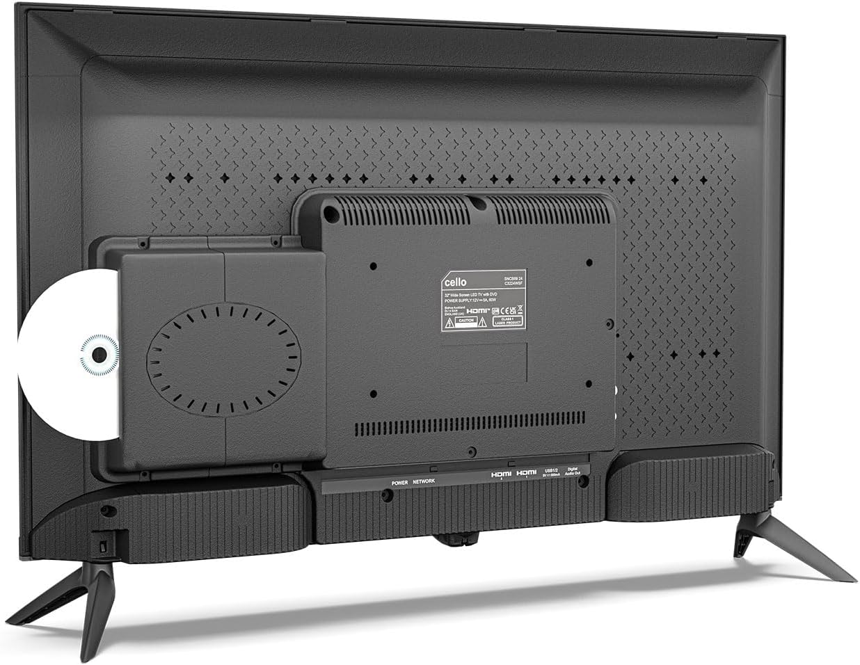 C3224WSF 32" SMART TV Frameless con DVD - immagine 6