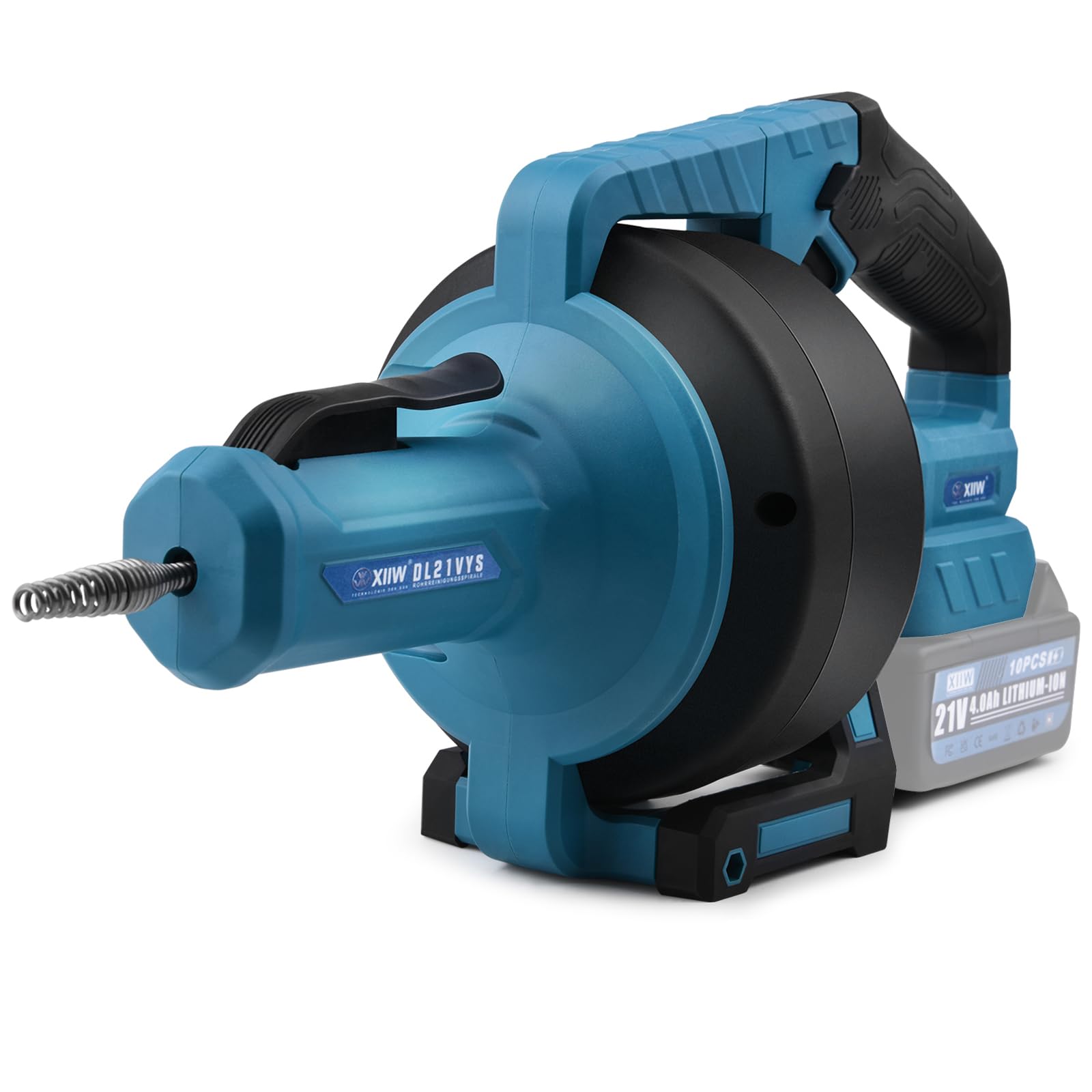 Macchina Pulizia Tubi 610 giri/min, ø9mm 7,6m