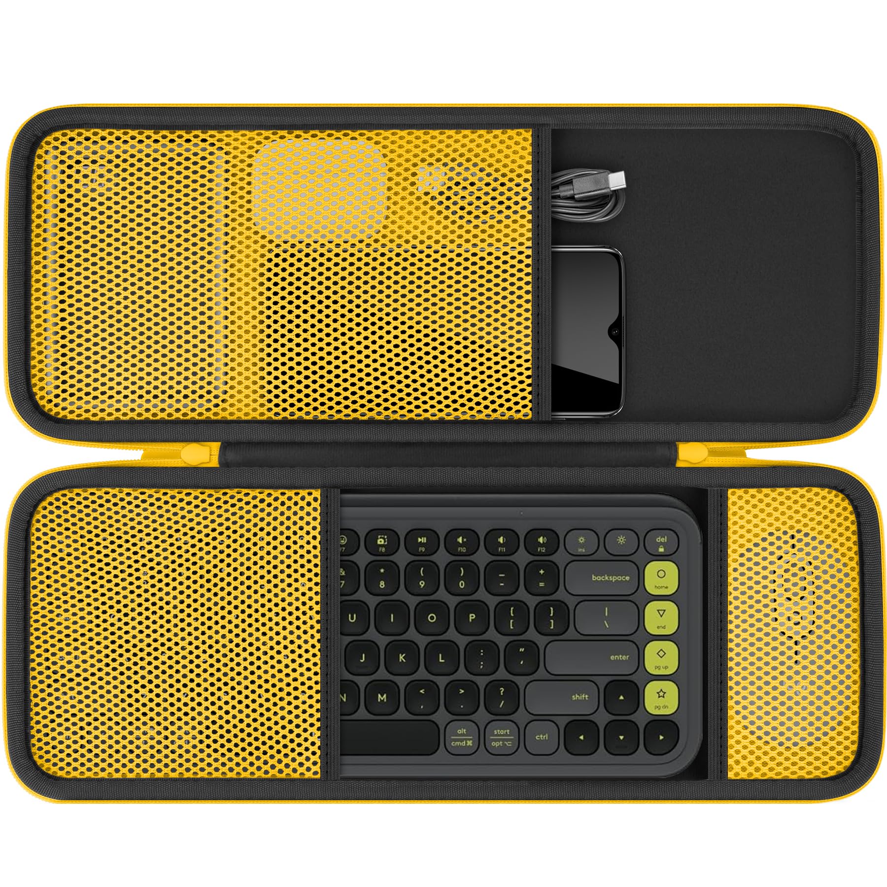co2CREA cassa custodia borsa per Logitech POP lCON Tastiera Wireless e Mouse Combo(solo scatola,Case Only)