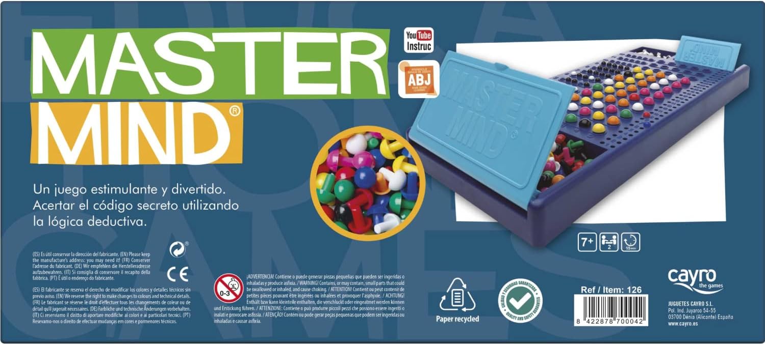 Cayro - Master Mind Gioco da Tavolo per 2 Giocatori - immagine 2