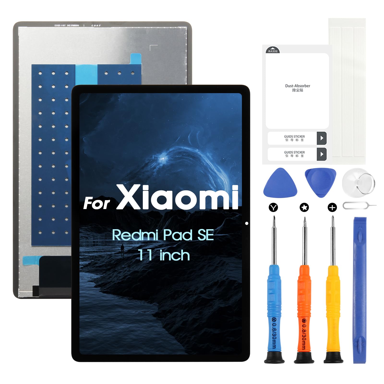 Schermo LCD per Xiaomi Redmi Pad SE 11" Nero