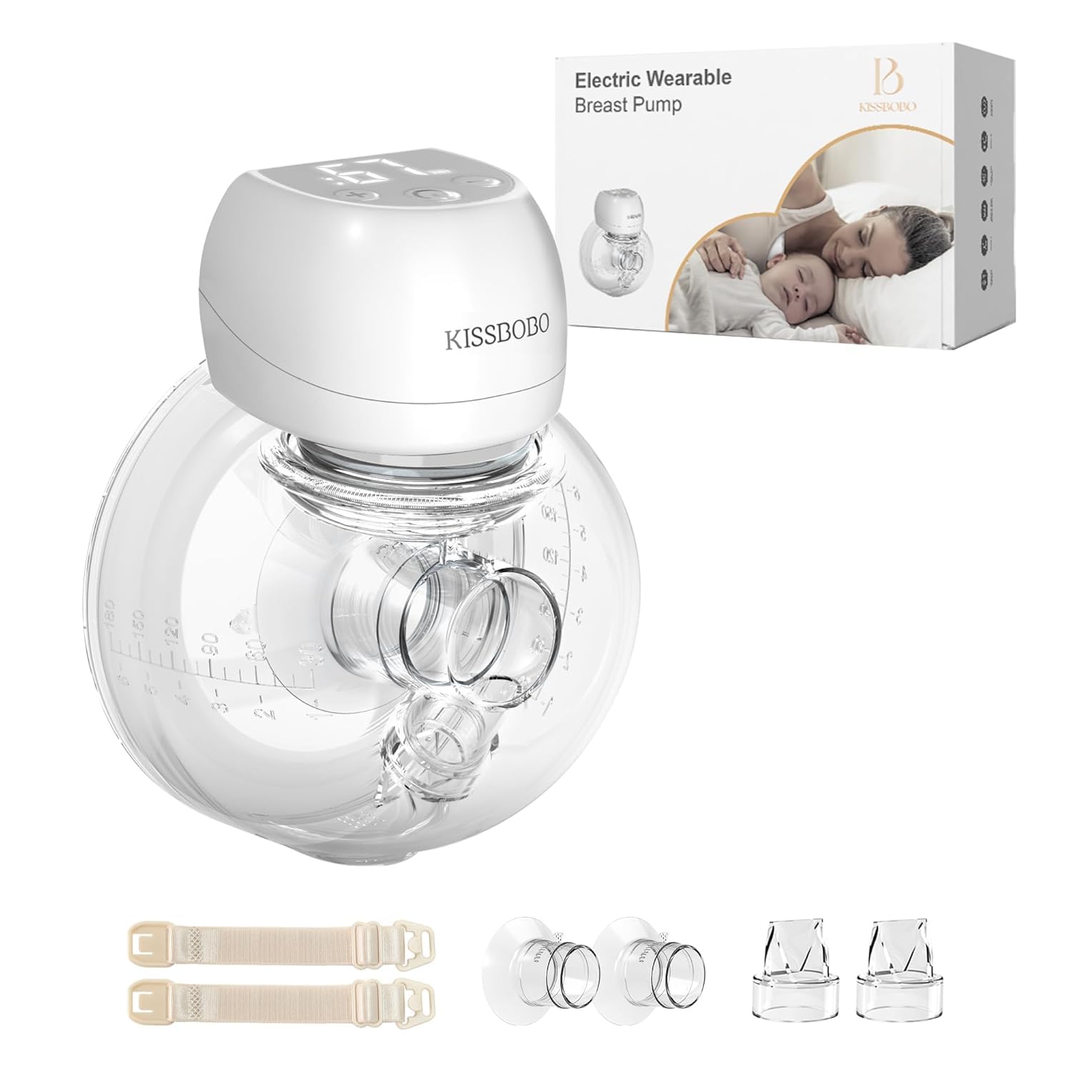 Kissbobo Tiralatte Elettrico Indossabile 193g